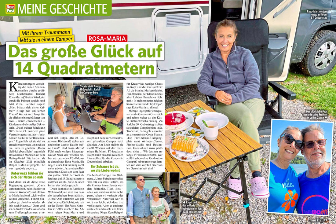 Artikel über talkWOme in der Neuen Post