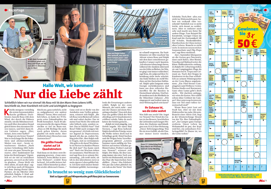 Artikel über talkWOme in der MINI